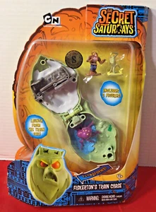 Cartoon Network The Secret Saturdays Fiskerton's Train Chase Playset Mattel New - Picture 1 of 5