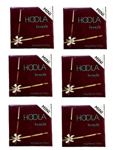 (6 Pack) Benefit Hoola Matte Bronzer All Over Face Natural Looking Mini - Picture 1 of 3