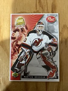 1998-99 UD Kraft Collection - MARTIN BRODEUR #2 Post Cereal 98-99