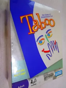 Taboo: The Game of Unspeakable Fun (2009, Parker Brothers) FACTORY SEALED - Picture 1 of 6