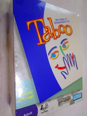 Taboo: The Game of Unspeakable Fun (2009, Parker Brothers) FACTORY SEALED - Image 1 of 4