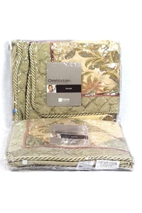 Home Collection Savoy Brown Chris Madden Set of 2 Shams Size Standard - Picture 1 of 5