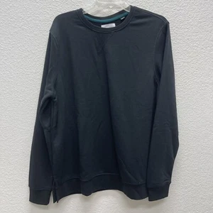 FIVE FOUR LA MILLWALL Mens LARGE Sweatshirt Black LS NEW Split Hem Los Angeles - Picture 1 of 6