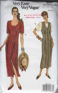 Sewing Pattern Very Easy Very Vogue 8581 Dress, Jumper & Top - Picture 1 of 2