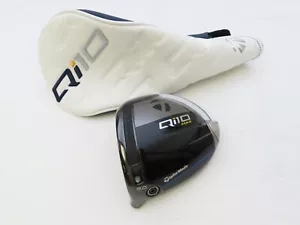 LH Taylormade Qi10 Max Head Only 9* Driver Head Only Qi 10 Max + HC - Picture 1 of 5