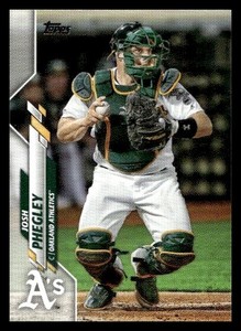 2020  Topps #102 Josh Phegley Oakland Athletics Baseball card