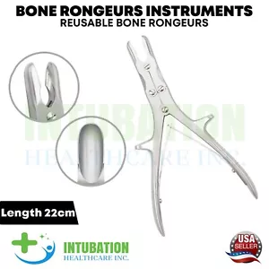 Instrumento quirúrgico ortopédico recto Stille-Luer Bone Rongeur 22 cm - Imagen 1 de 3