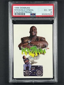 1996 Donruss Shaq Shaquille O’Neal Kazaam Promo Card PSA 6 - Picture 1 of 2