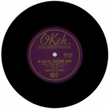 MEMPHIS MINNIE "ME AND MY CHAUFFEUR BLUES c/w CAN'T AFFORD TO LOSE MY MAN" BLUES