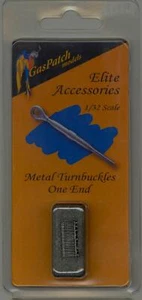GasPatch Models 1/32 METAL TURNBUCKLES TYPE ONE END (30 Pieces) - Picture 1 of 3