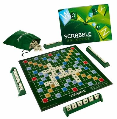 Scrabble Board Game, Word, Letters Game, Multi Color - Image 1 of 3