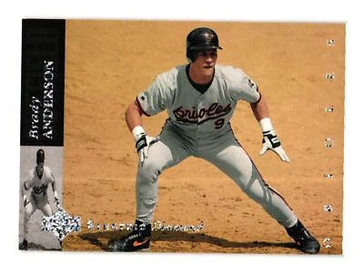 1994 Upper Deck #63 Brady Anderson Baltimore Orioles - Image 1 of 2