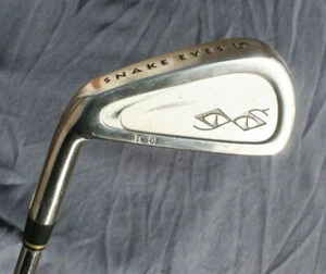 Left Hand Snake Eyes TC-01 # 5 Iron Stiff Steel Shaft SnakeEyes - Picture 1 of 3