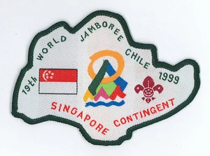 Parche contingente World Scout Jamboree 1999 Singapur Scouts - Imagen 1 de 2