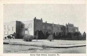 Postcard Senior High School Lansdale Pennsylvania PA - Picture 1 of 2