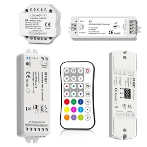 Wifi & RF LED Controller For SPI RGB/RGBW Pixel Running Water Strip Module Light - Picture 1 of 37