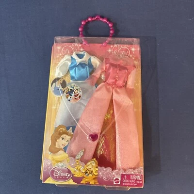 Disney Brillante Princesa Muñeca Ropa Bella Bella y Bestia Moda Mattel T7235 Foto 1 de 4