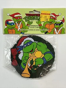 1990 International Silver Company Teenage Mutant Ninja Turtles LEONARDO ORNAMENT - Bild 1 von 4