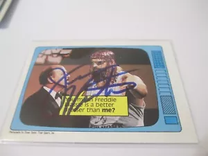 1985 Topps # 62 Jesse Ventura Autographed Wrestling Card - Picture 1 of 2