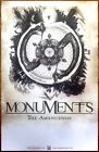 MONUMENTS Amanuensis Ltd Ed RARE Tour Poster +BONUS Metal Rock Poster! PERIPHERY