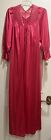 NEW WITH TAGS Vintage OLGA 92022 Hot Pink Nightgown & 94022 Robe Silky Nylon S/M