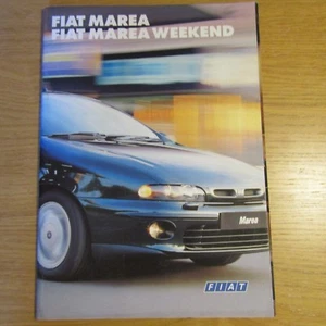 Folleto del mercado del Reino Unido 1997 FIAT MAREA Sedán Weekend Estate 2.0 TD125 SX ELX HLX - Imagen 1 de 1