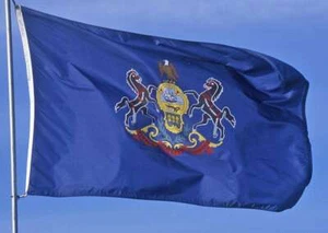 NEW PENNSYLVANIA 2x3ft FLAG new superior quality fade resist flag us seller - Foto 1 di 3