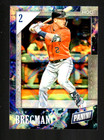 2019 PANINI BLACK FRIDAY #36 ALEX BREGMAN FOIL PARALLEL 02/25 - ASTROS JERSEY #