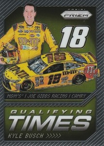 2016 Panini Prizm Qualifying Times #2 Kyle Busch - NM-MT