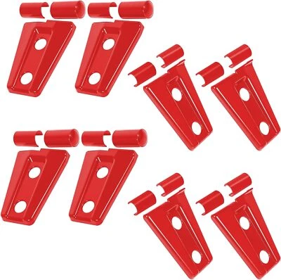 Cubierta de bisagra de puerta para Jeep Wrangler JK JKU 2007-2017 accesorios ilimitados rojo Foto 1 de 4