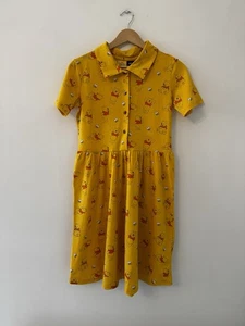 NEW Cakeworthy Disney Winnie The Pooh Button Up Short Sleeve Shirt Dress Size S - Picture 1 of 7