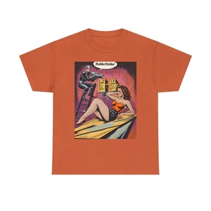Retro Comic Art Unisex Heavy Cotton Tee - Perfect for Comic Con, Vintage Lovers - Picture 1 of 145