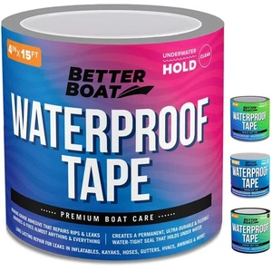 Ultra Strong Underwater Repair Tape for Leak Sealing on Boats and Pools - Picture 1 of 7
