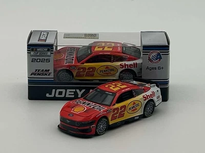 NASCAR 2025 JOEY LOGANO #22 SHELL PENNZOIL SPECIAL 1/64 CAR - Image 1 of 2