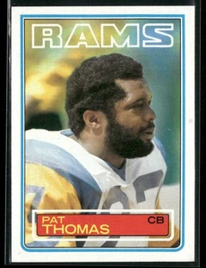1983 Topps Pat Thomas #95 Los Angeles Rams - Picture 1 of 2
