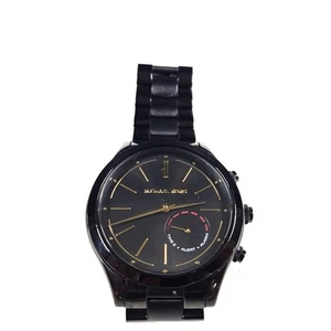 Montre connectée hybride Michael Kors Access Slim Runway noire MKT4003 - Photo 1 sur 6