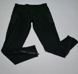 Pantalones negros medianos Z By Zobha para mujer con cremallera al tobillo - Imagen 1 de 11