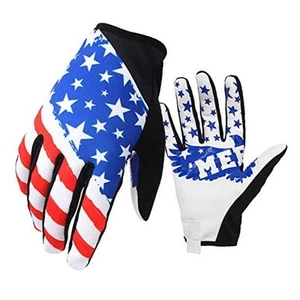Bike MTB Gloves with for Off-Road Motorcycles - Mountain Large blue white - Picture 1 of 6