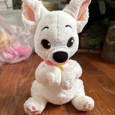 Peluche de peluche blanco para perros cachorros de 10 pulgadas para bebés de los parques de Disney Foto 1 de 4