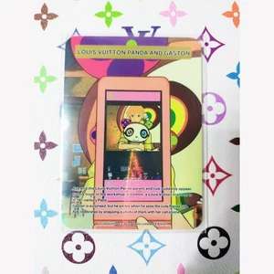 Tarjeta coleccionable Louis Vuitton Takashi Murakami Panda and Gaston 2003 043/R - Imagen 1 de 2
