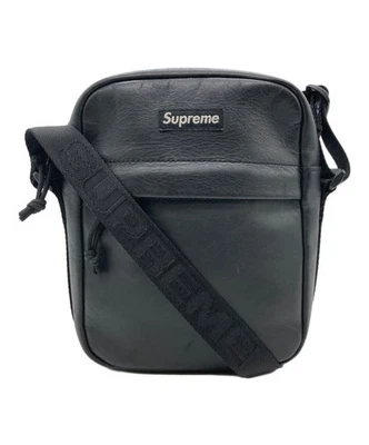 Bolso de Hombro SUPREME Cuero Auténtico Mujer "D:2.95" H:7.87" W:6.30" 5091 Foto 1 de 4