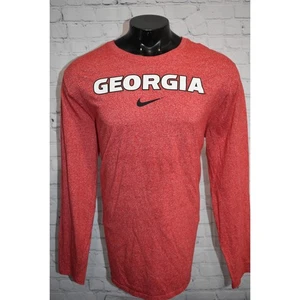 Camiseta Nike UGA Bulldogs Para Hombre Talla 2XL XXL Universidad de Georgia Dawgs Roja - Imagen 1 de 7