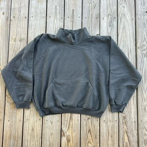 Yeezy Gap Balenciaga High Neck Distressed Mockneck Sweater Black Men’s Small - Picture 1 of 11