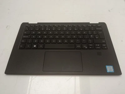 Dell XPS 13 9365 Laptop UK Keyboard Touchpad Palmrest Assembly 0NDTJM NDTJM - Image 1 of 3