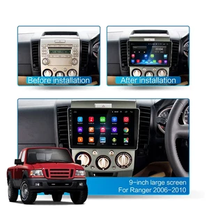 Android 13 Car Radio Ford Everest Ranger For Mazda BT50 BT-50 2006-2011 Player   - Picture 1 of 7