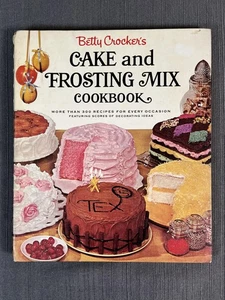 Vintage 1966 Betty Crocker's Cake & Frosting Mix Kochbuch Erstdruck Spirale USA - Bild 1 von 14