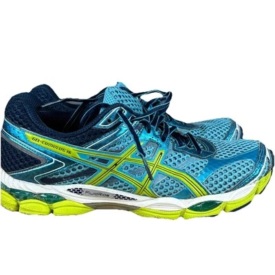 Scarpe da corsa ASICS Gel-Nimbus16 donna taglia 8,5 blu T489N atletiche - Immagine 1 di 4