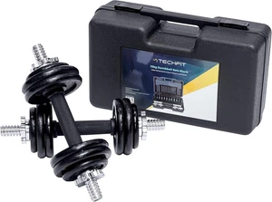 Manubri Con Custodia Di Stoccaggio - Ergonomic Handle, Weightlifting, Bodybuildi - Foto 1 di 12