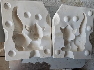 Molde de cerámica de fundición deslizante Skunk vintage - Imagen 1 de 4