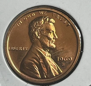 1969 S LINCOLN MEMORIAL PENNY PROOF Mint Set Break - Picture 1 of 2